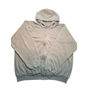 American Edition Zip Up Thermal Lined Hoodie Sweatshirt Mens Size 2XL Pre-owned